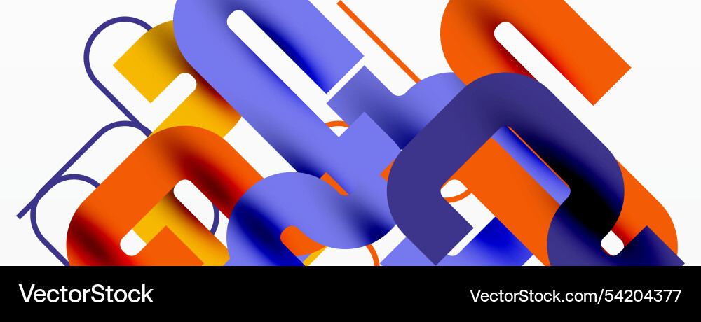 Wave lines minimal abstract background Vector Image