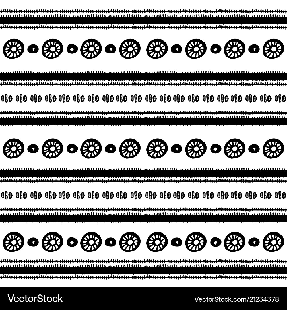 Ethnic seamless pattern in native style Ethnic seamless pattern in native style Vector Image
