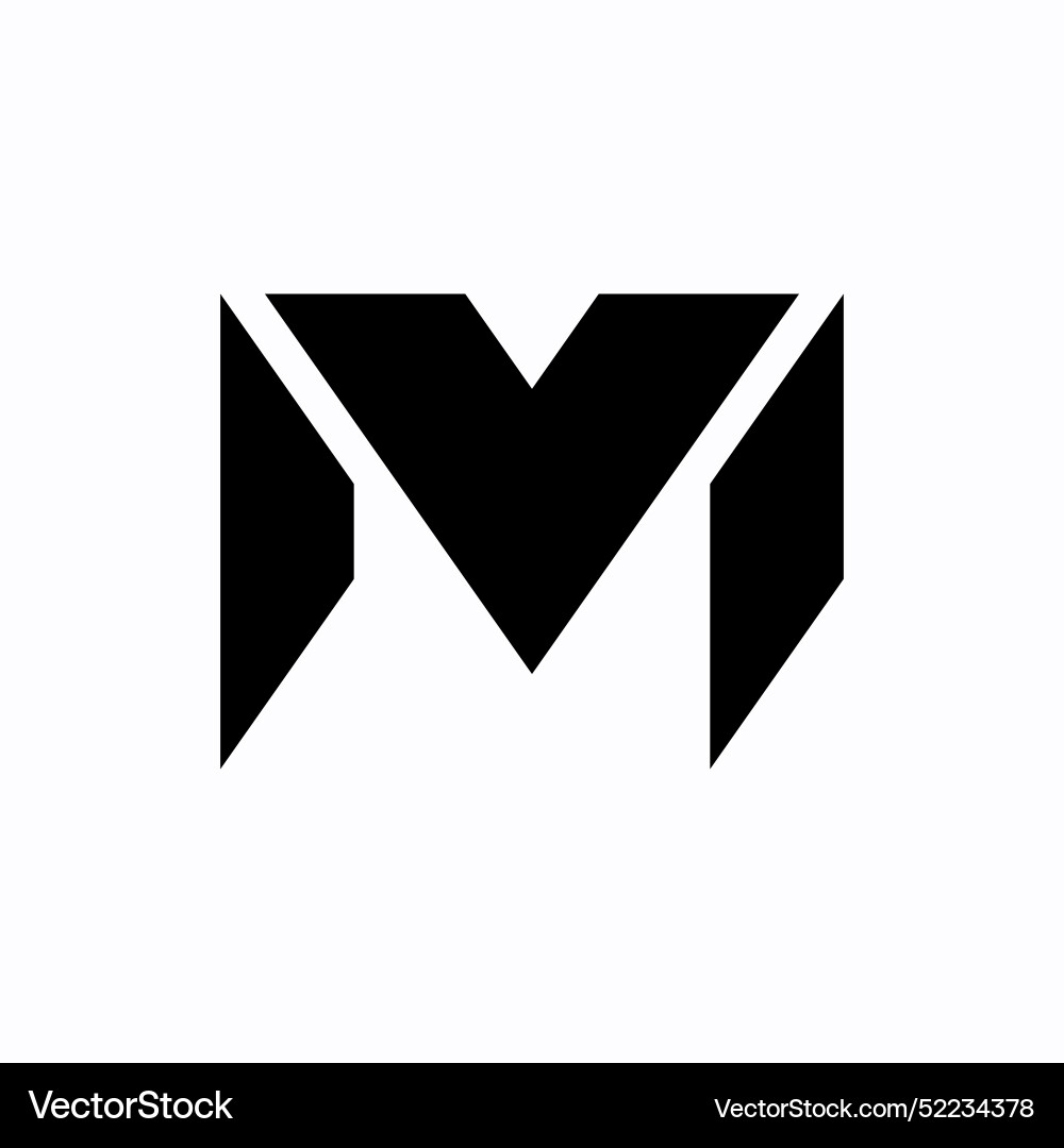 Letter m logo icon design template elements Letter m logo icon design template elements vector image