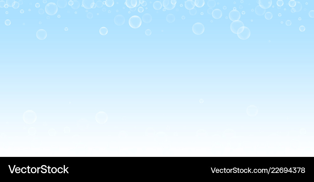 Random soap bubbles abstract background blowing b Random soap bubbles abstract background blowing b vector image