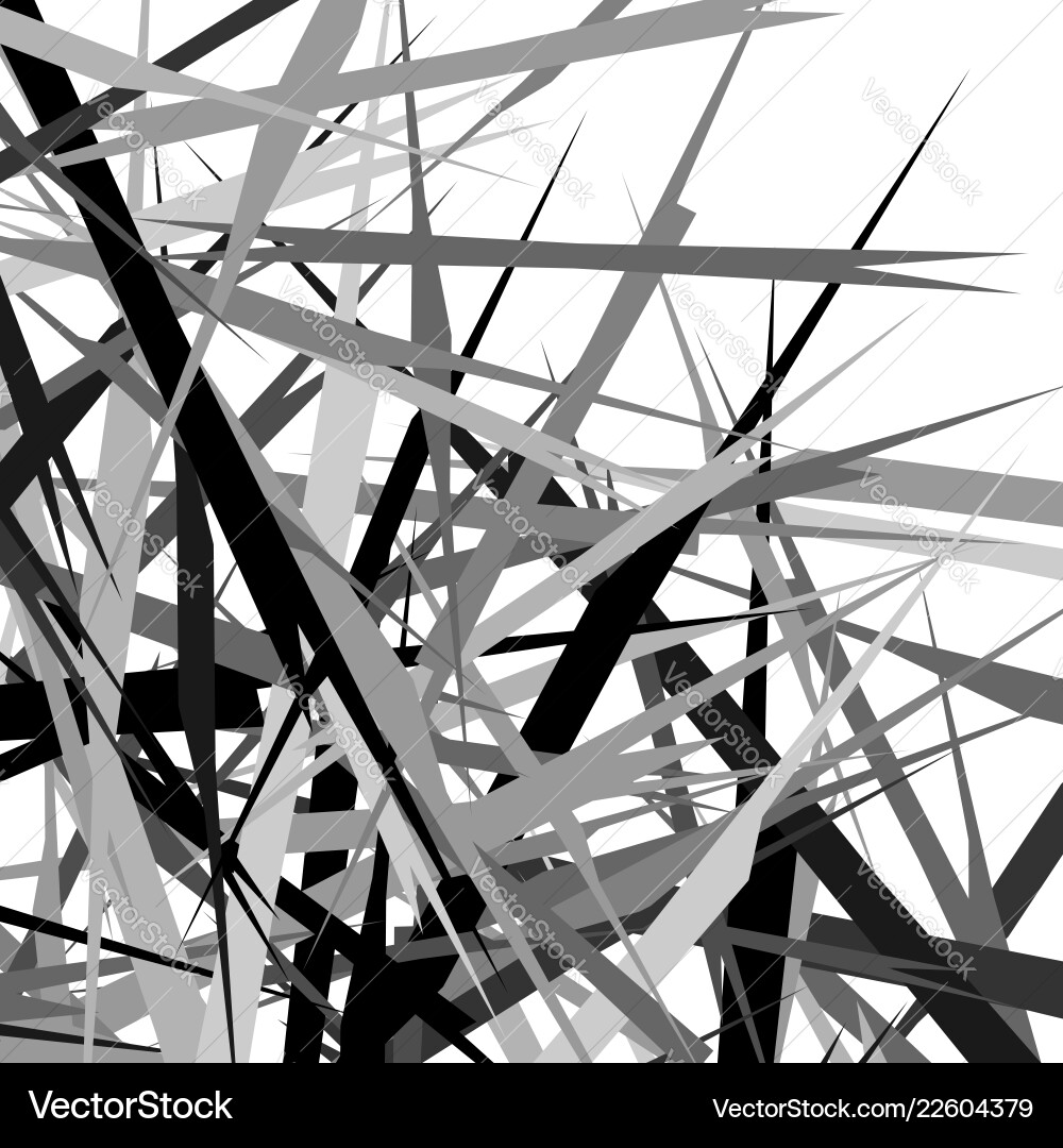 Abstract geometric with random chaotic elements Abstract geometric with random chaotic elements vector image