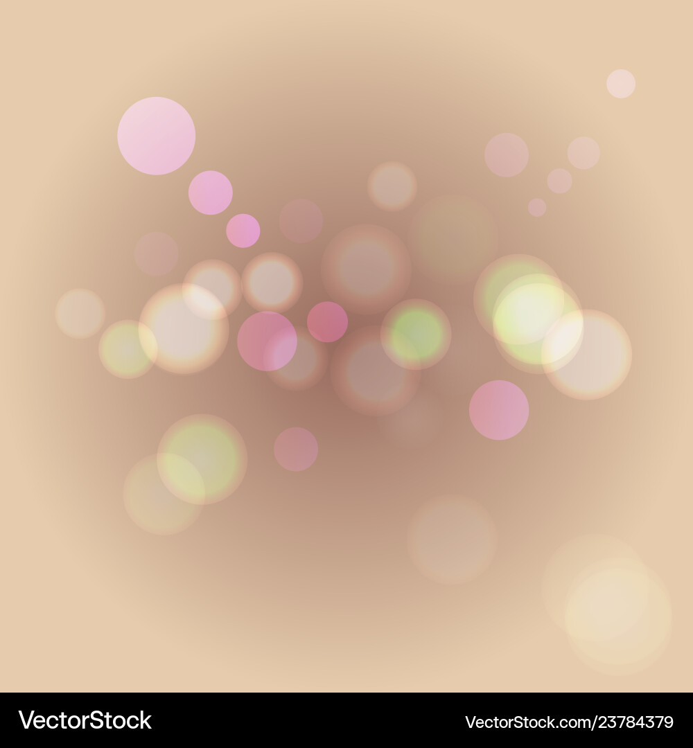 Bokeh background ideas design Vector Image