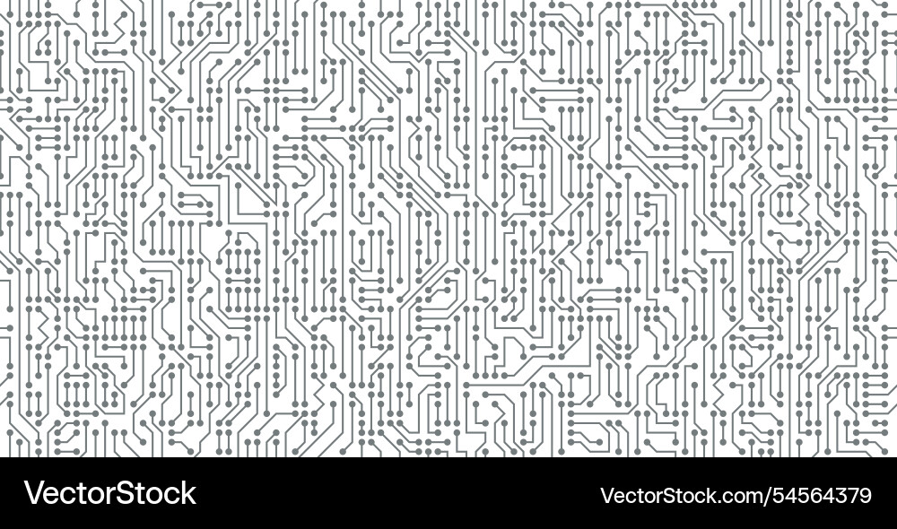 Tech Circuit Background vector image