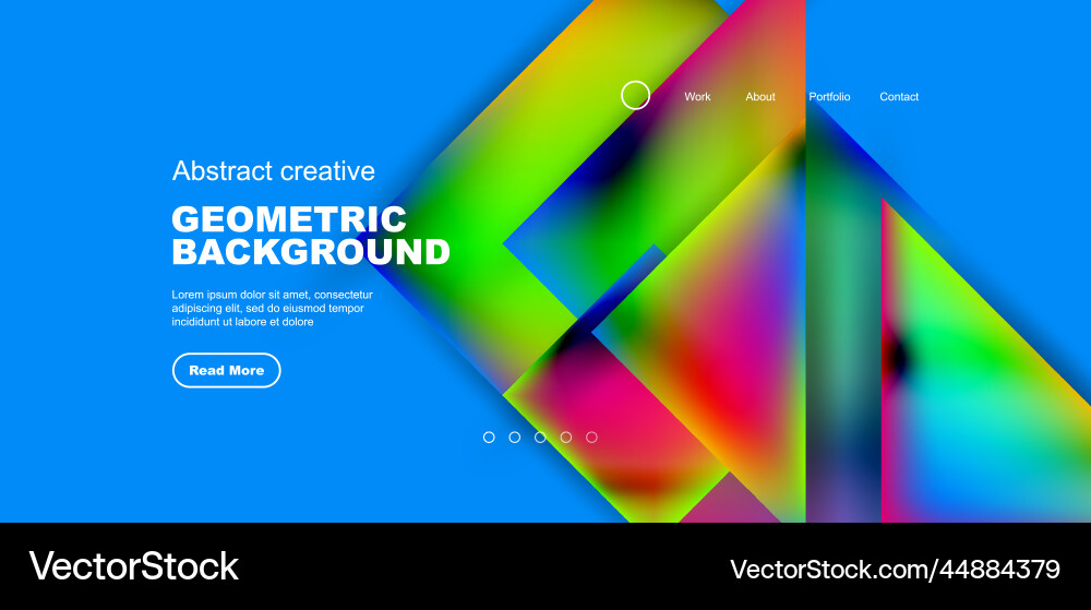 Triangle abstract background Vector Image