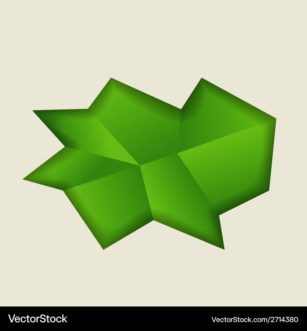 Abstract design element Vector Image