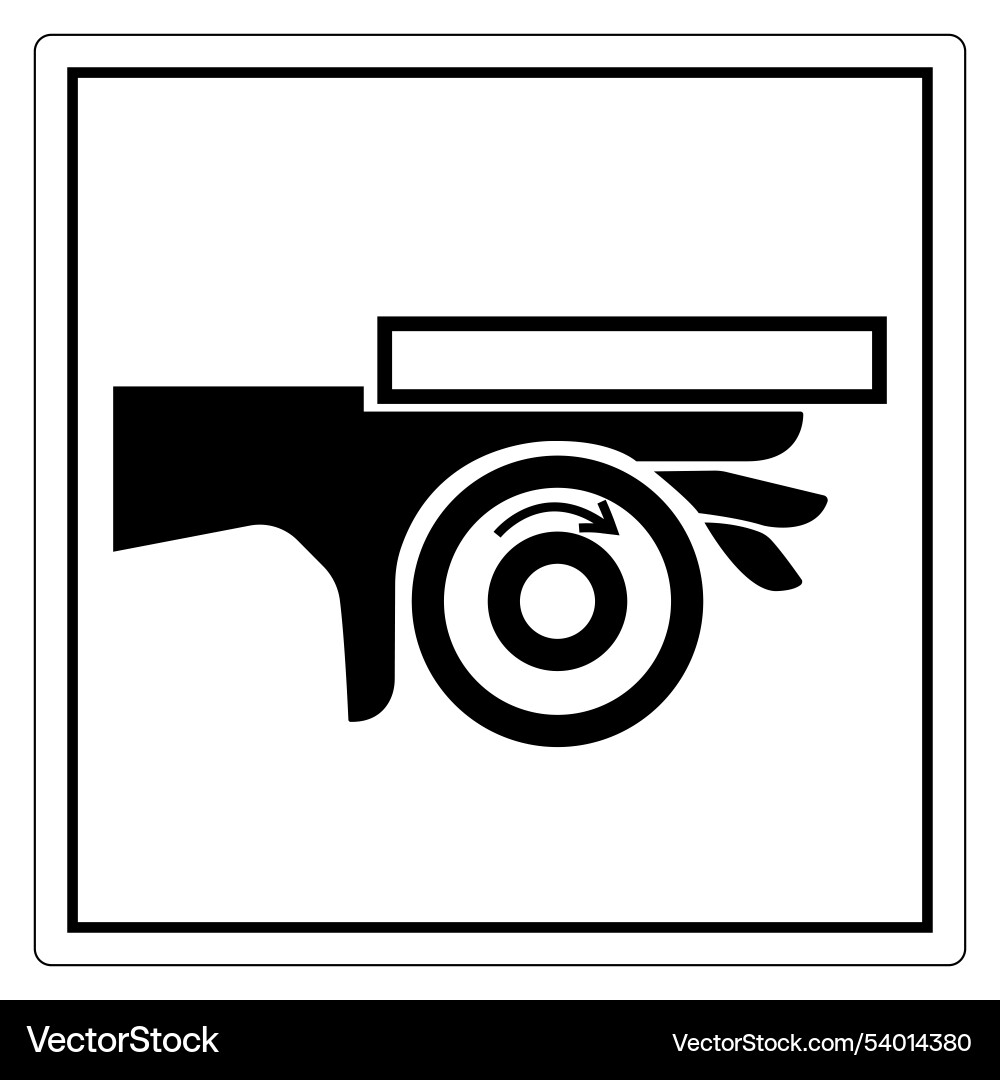 Hand holding circular object for visual Hand holding circular object for visual vector image