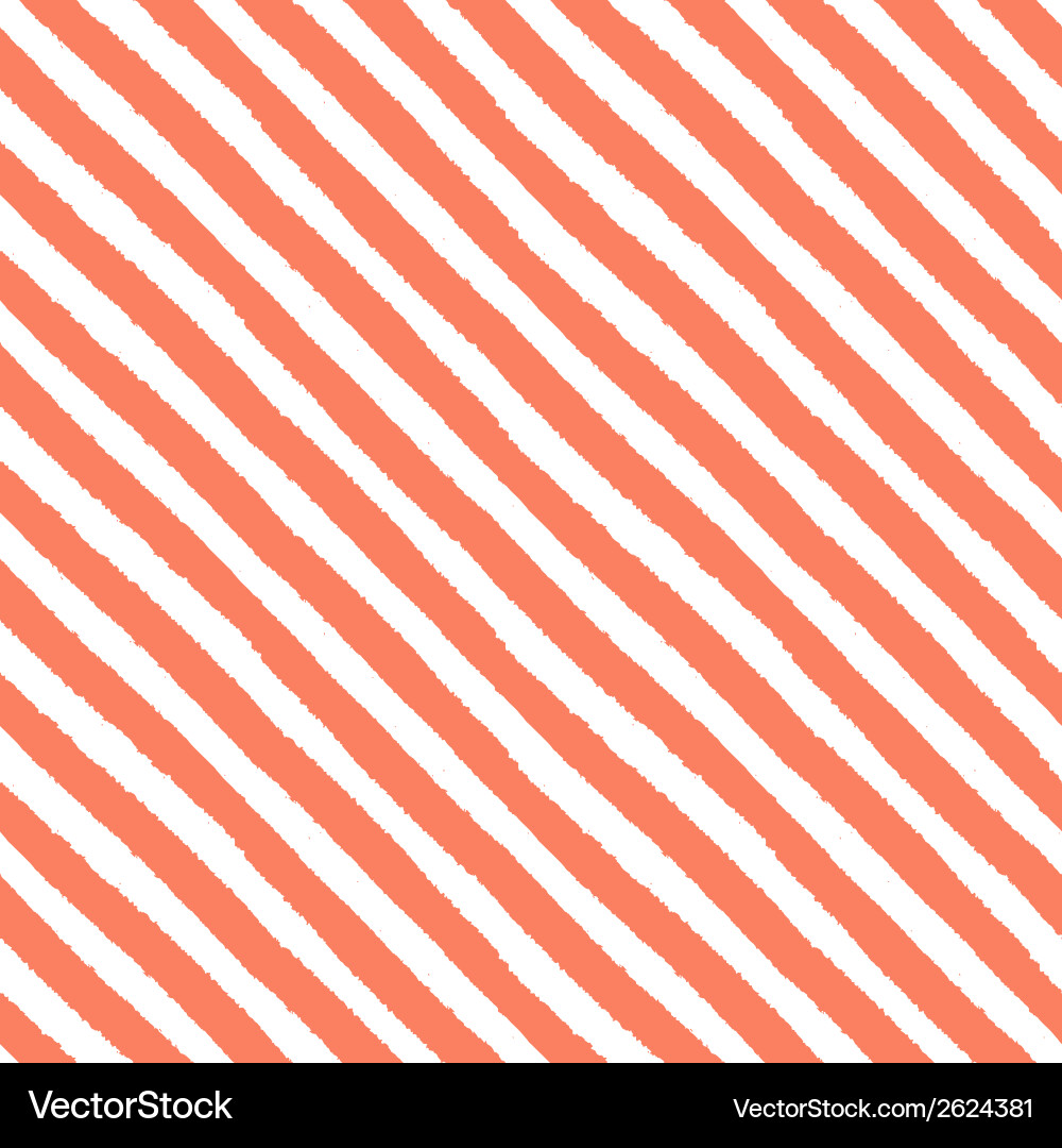 Retro seamless pattern with diagonal painted Vector Image