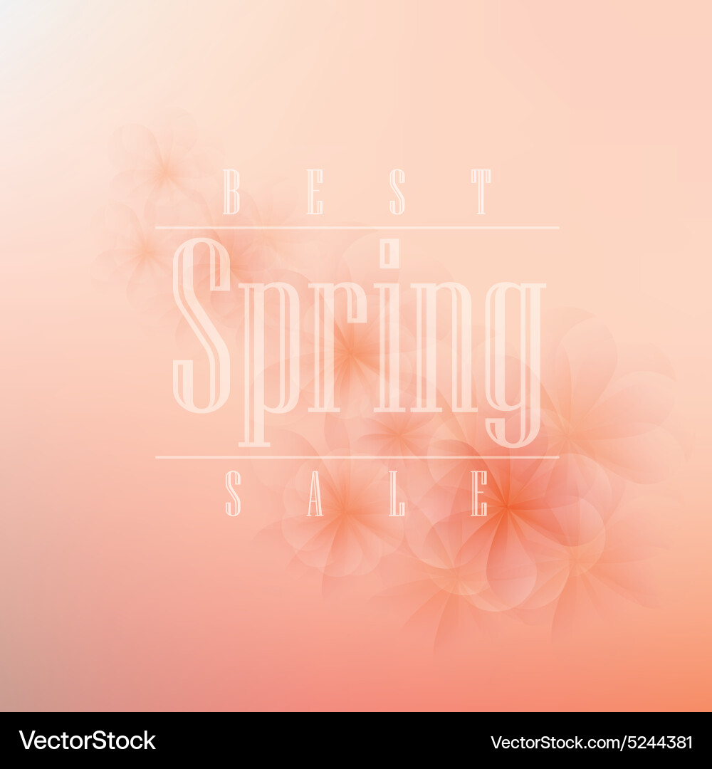 Spring background design Vector Image