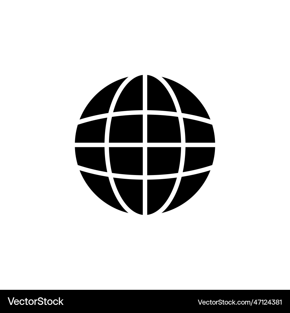 Web icon go to click vector image