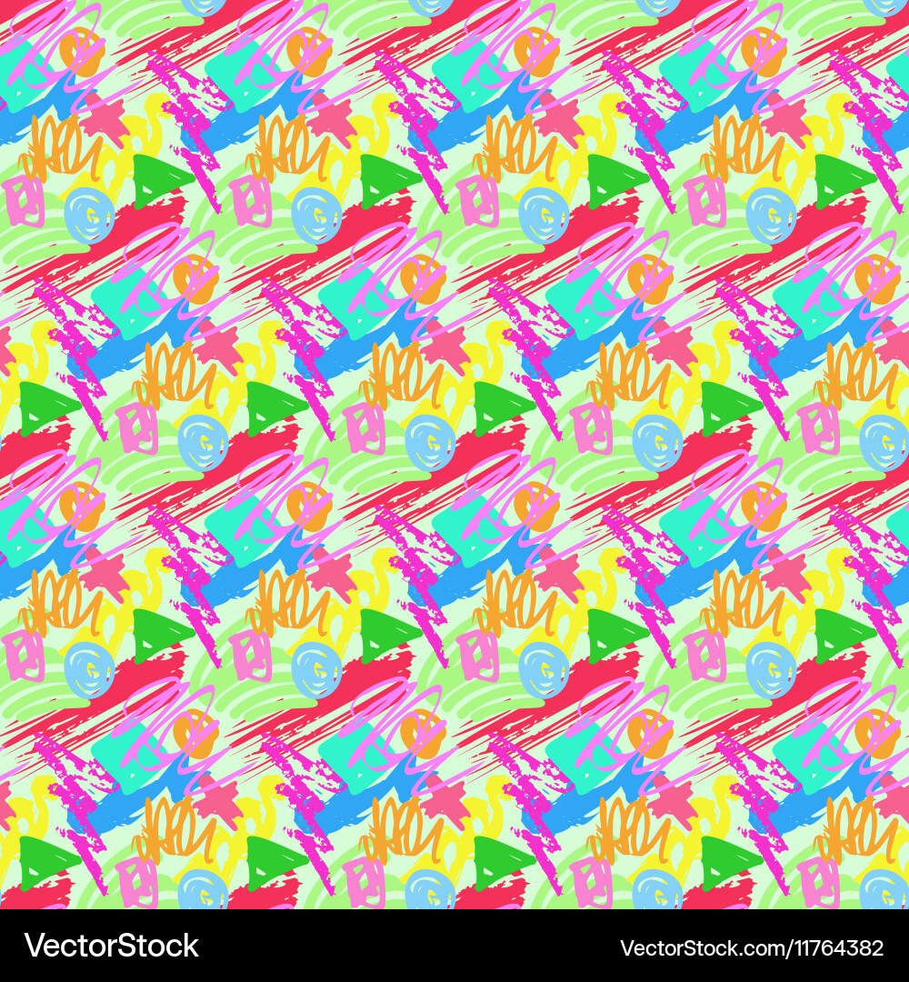 Abstract background seamless pattern Vector Image
