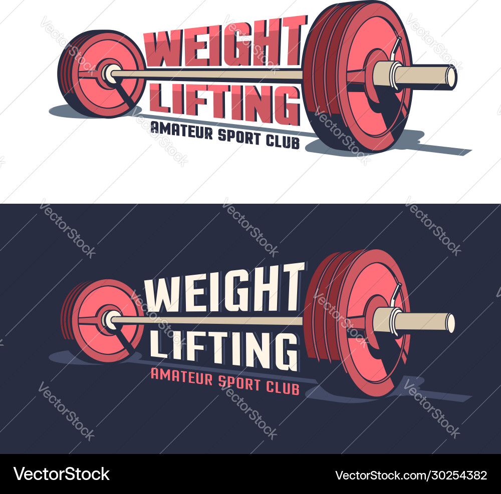 Gewichtheben oder Powerlifting Sport Jahrgang Gewichtheben oder Powerlifting Sport Jahrgang vektorbild