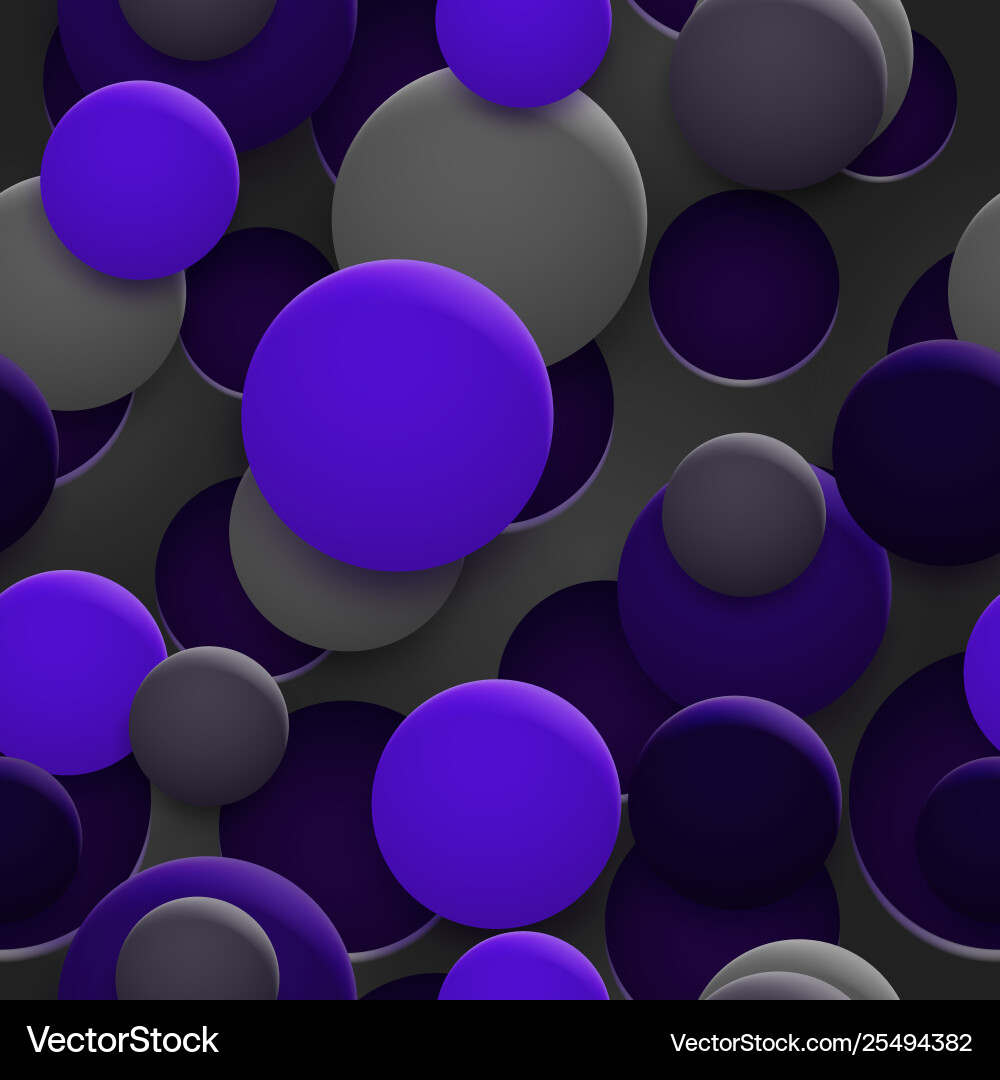 Seamless pattern holes and circles with shadows Seamless pattern holes and circles with shadows vector image