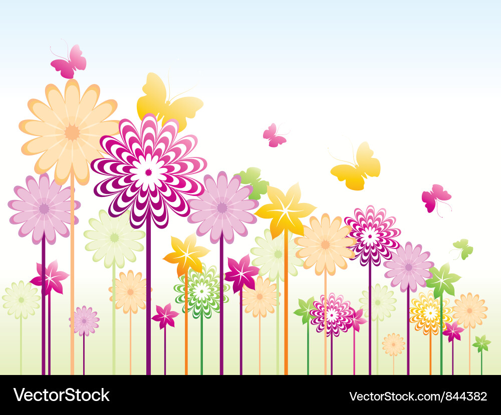 Spring vector image