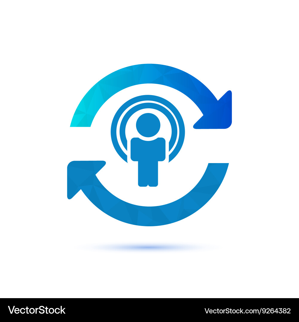 Synchronize user icon update with man vector image