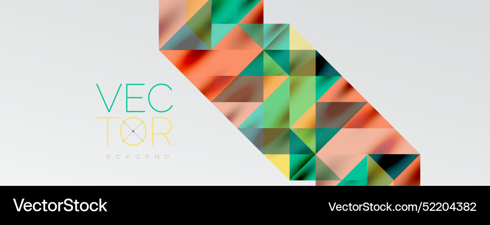 Tech minimal overlapping triangle shapes elements Tech minimal overlapping triangle shapes elements vector image