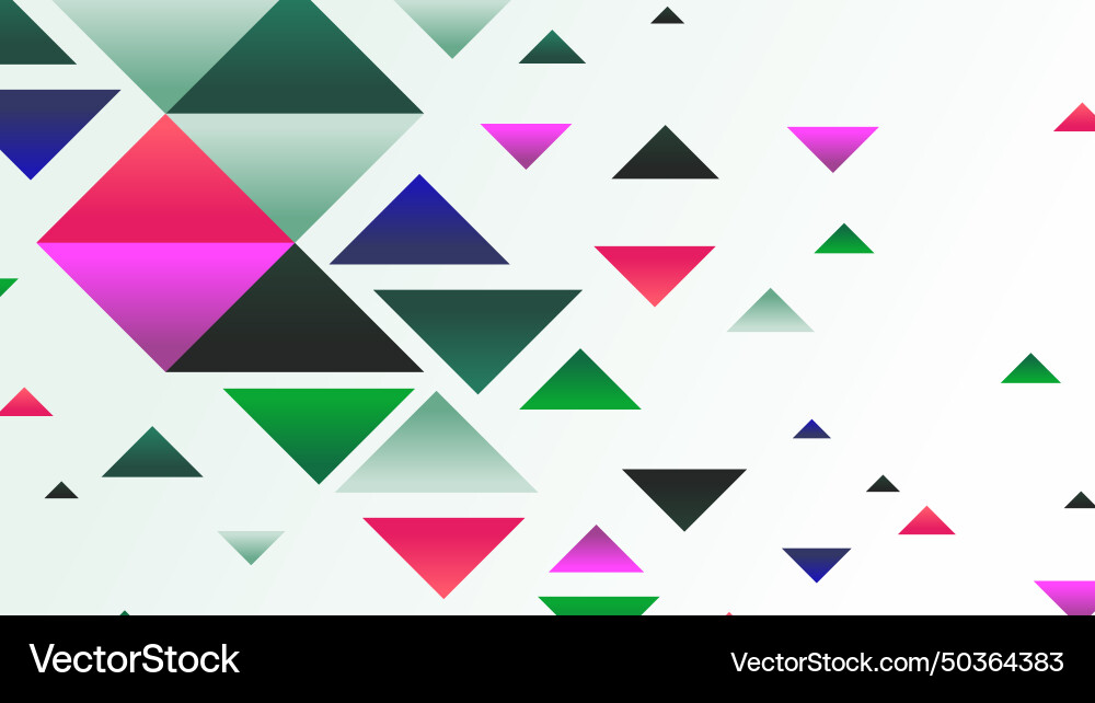 Abstract geometric shapes background with triangle Abstract geometric shapes background with triangle Vector Image