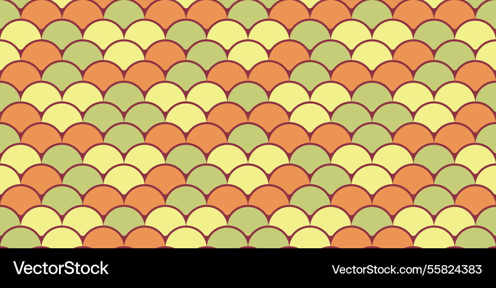 Abstract seamless pattern with overlapping scales Abstract seamless pattern with overlapping scales vector image