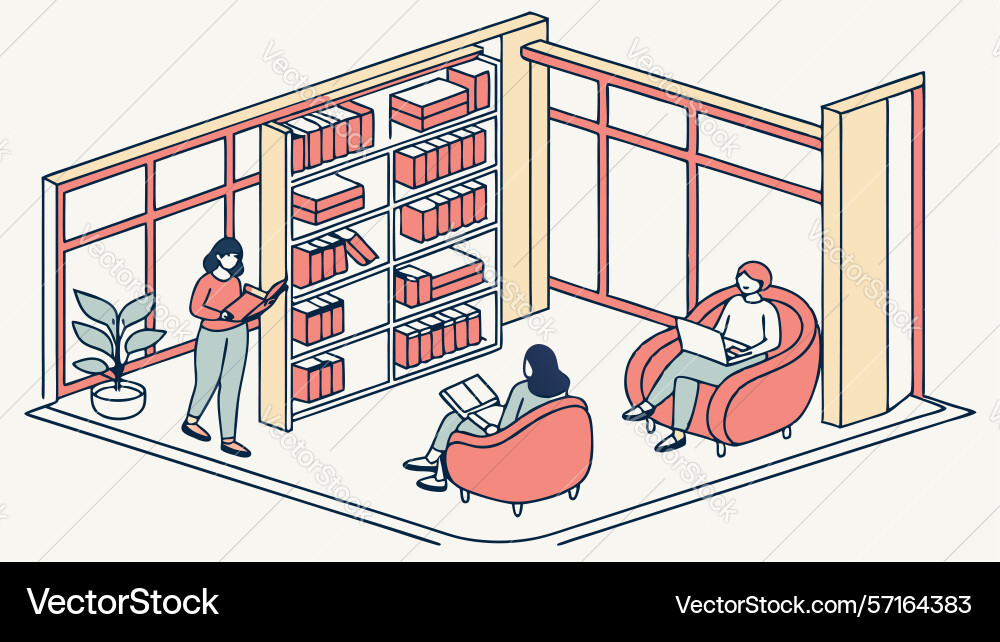 Digital workflow person managing online tasks vector image