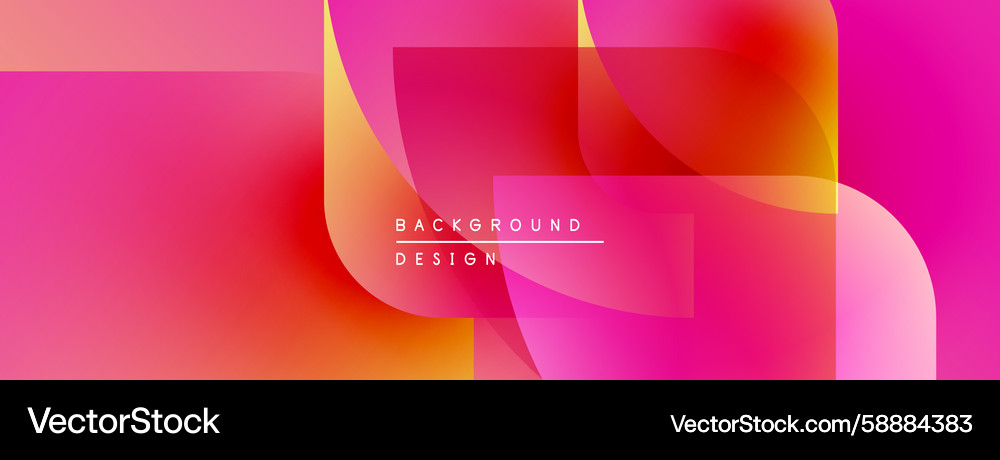 Dynamic Gradient Shapes Vector Image