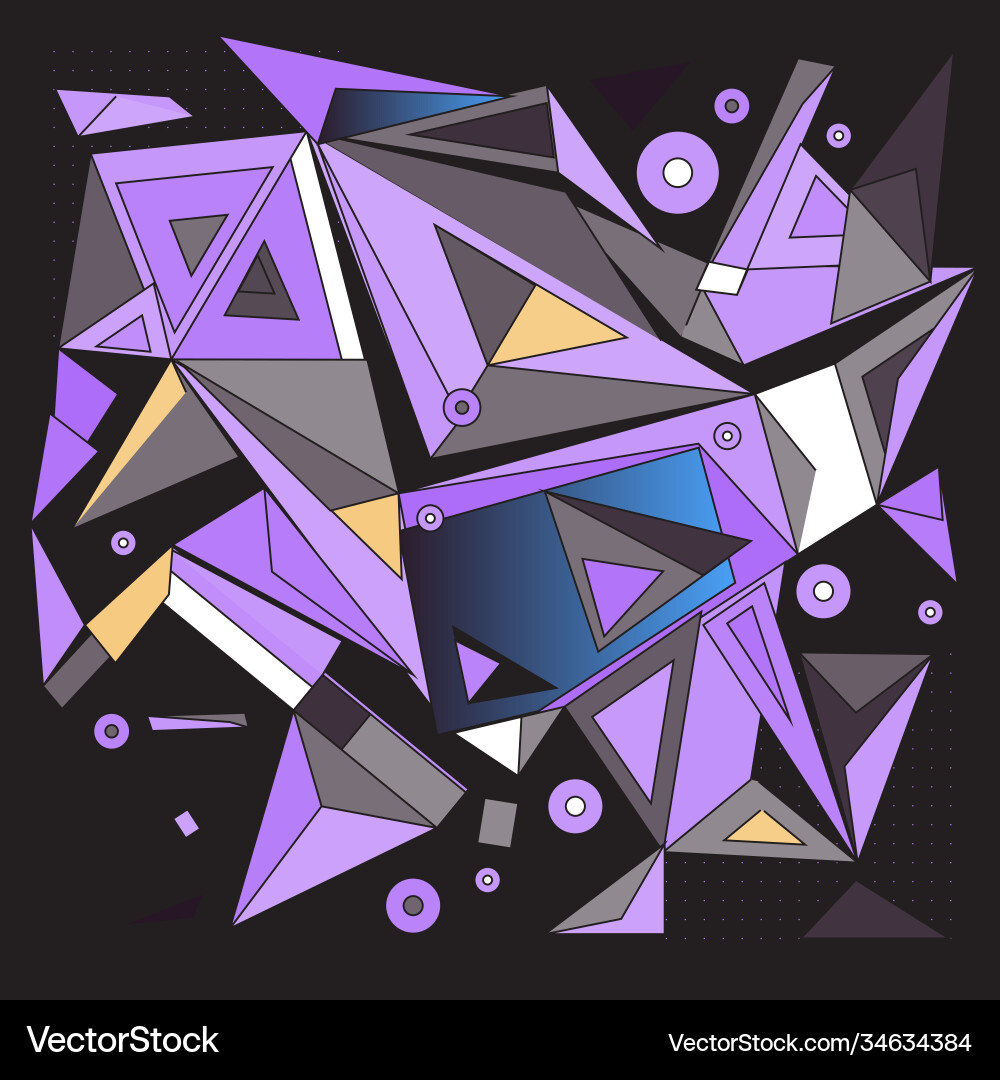 Abstract modern triangles background pattern Abstract modern triangles background pattern vector image