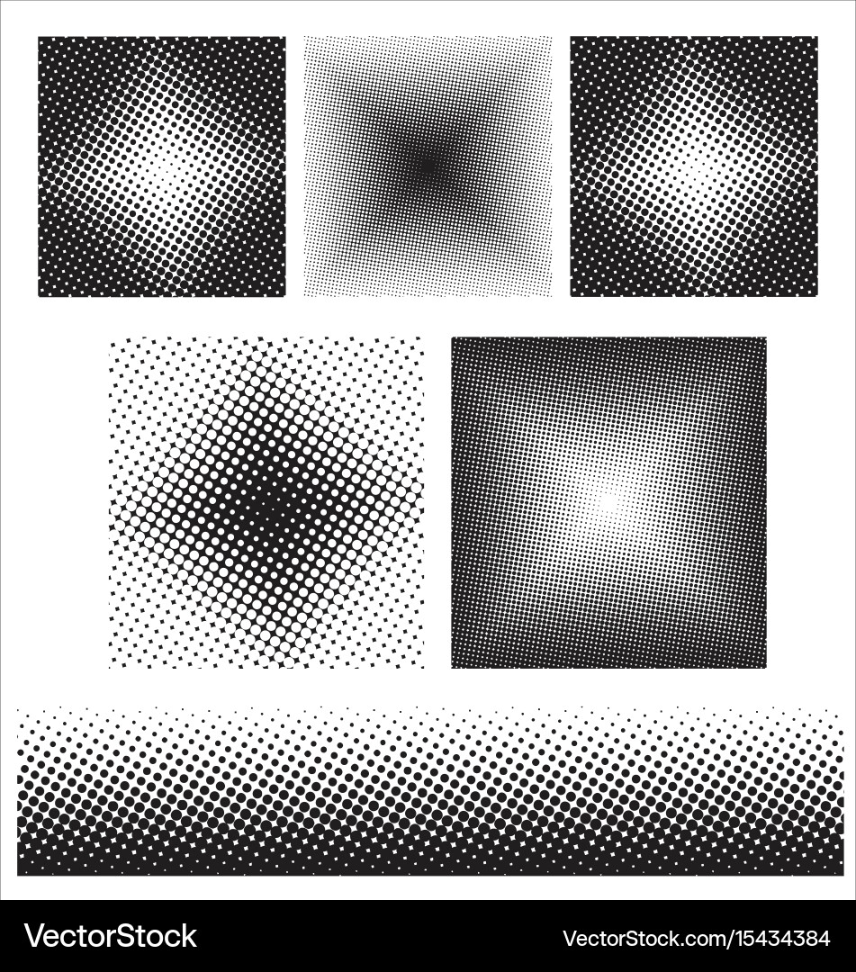 Halftone Texture Pattern vector image