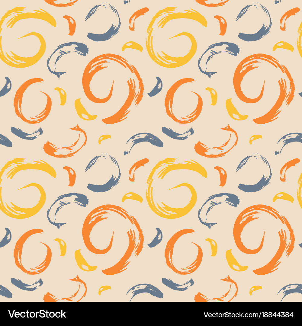 Seamless pattern abstract background vector image