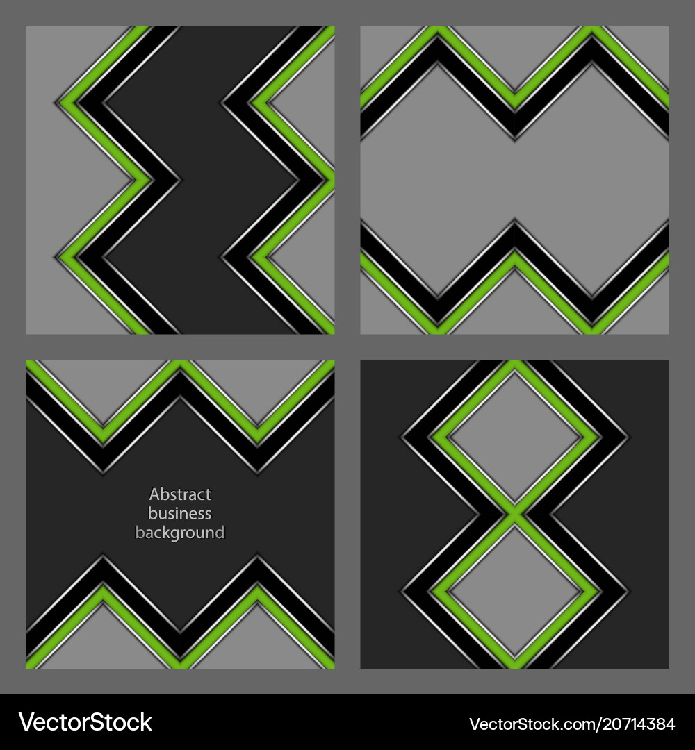 Set of abstract business patterns Set of abstract business patterns vector image