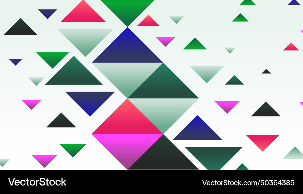 Abstract geometric shapes background with triangle Abstract geometric shapes background with triangle Vector Image
