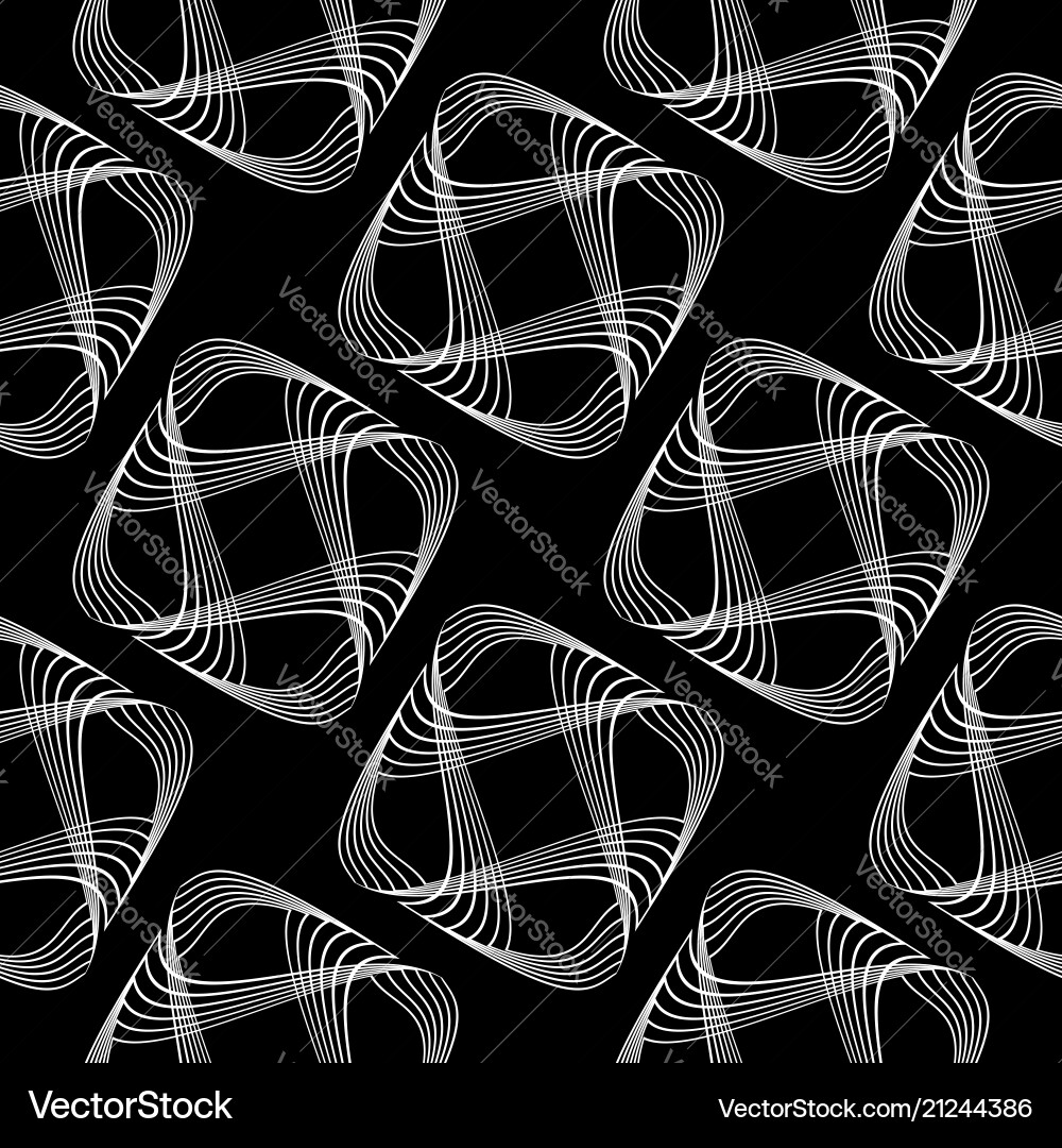 Design seamless monochrome square pattern Design seamless monochrome square pattern vector image