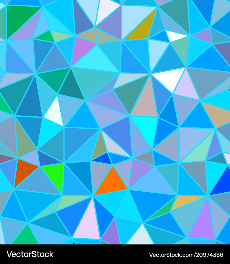 Geometric Triangle Pattern vector image