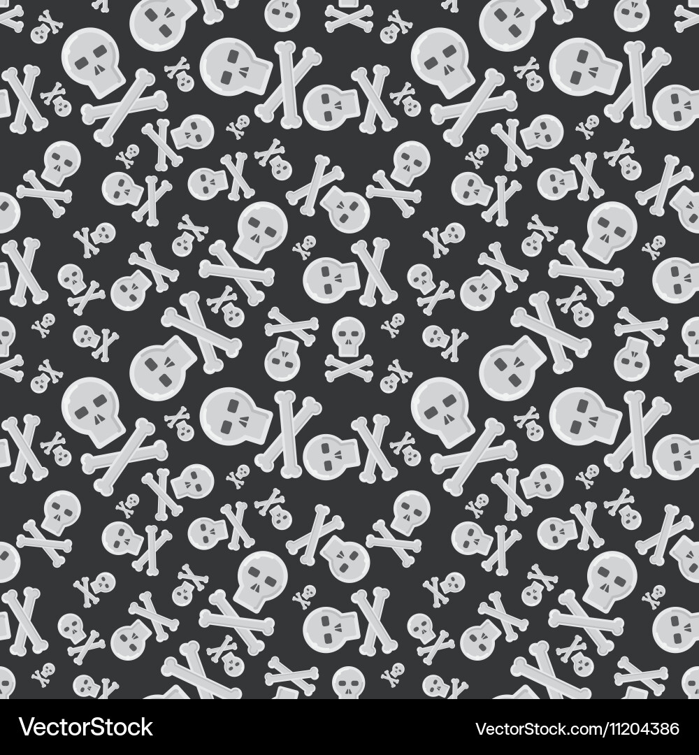 Ghost characters pattern Vector Image