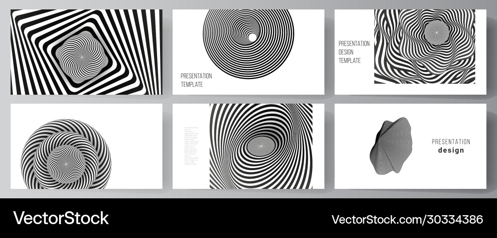 Minimalistic abstract layout vector image