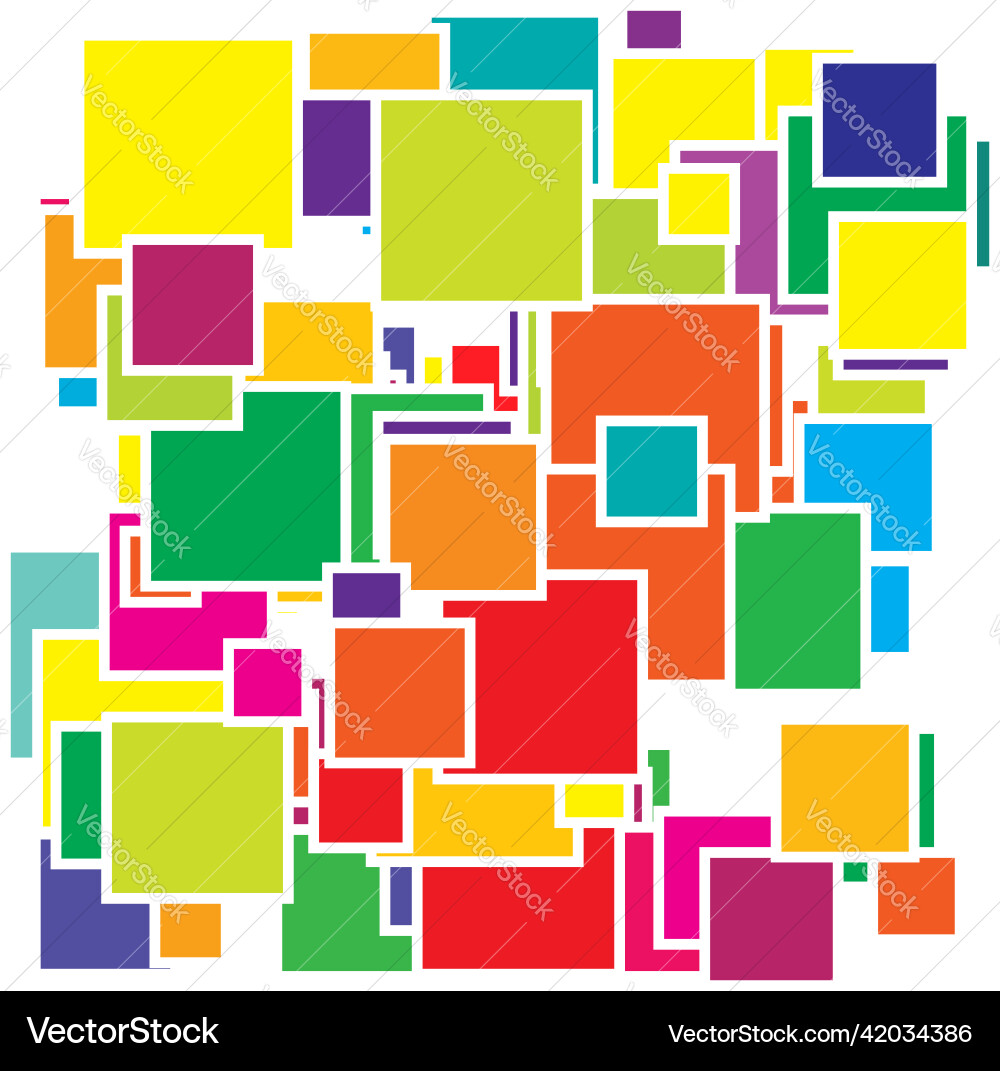 Random gestreute Quadrate Muster Textur Element Random gestreute Quadrate Muster Textur Element vektorbild
