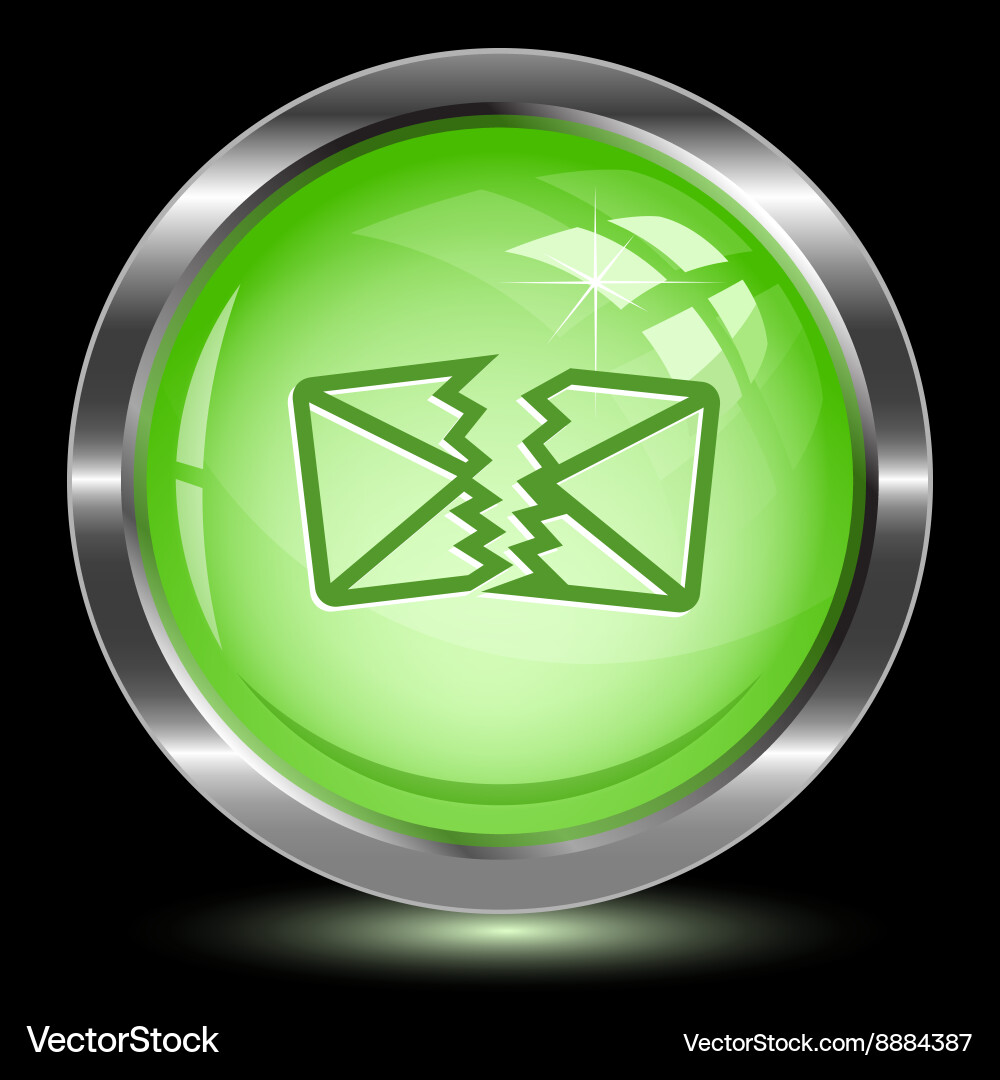 Internet button vector image