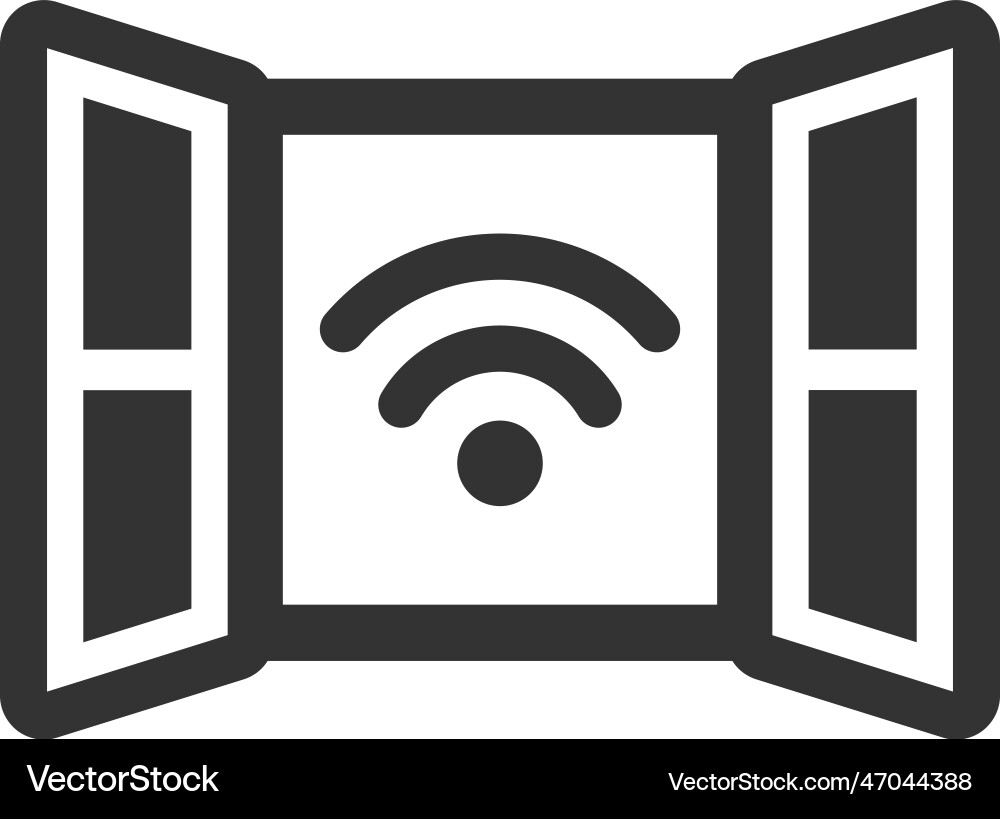 Automation window icon Vector Image