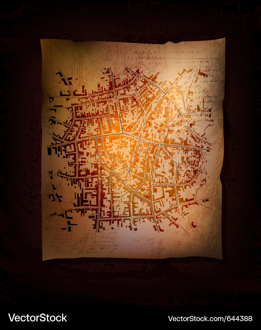 Map Royalty Free Vector Image - VectorStock