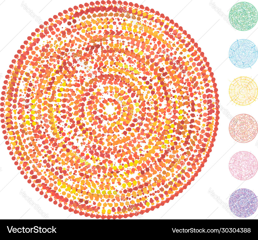 Random dots circles abstract speckles dotted Random dots circles abstract speckles dotted vector image