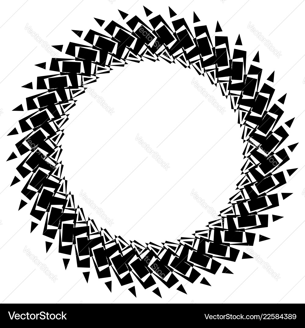 Abstract circular element circle mandala Abstract circular element circle mandala vector image