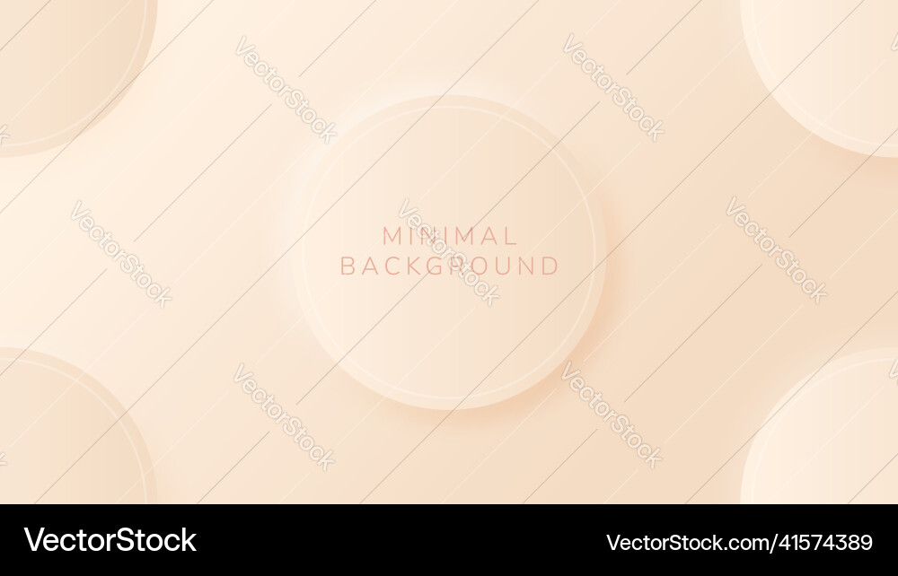 Neomorphism minimal background with circle Neomorphism minimal background with circle Vector Image