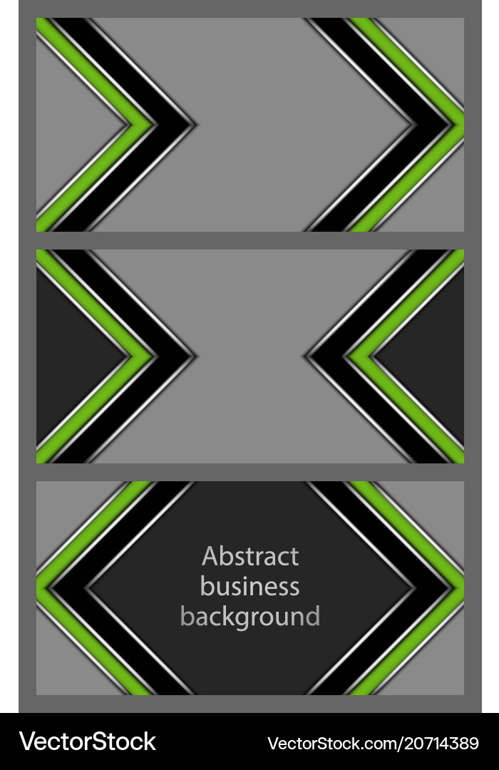 Set of business cards with abstract pattern Set of business cards with abstract pattern vector image