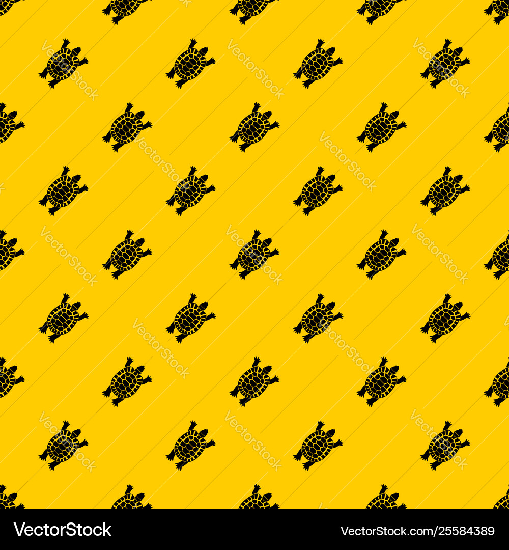 Turtle pattern Turtle pattern vector image
