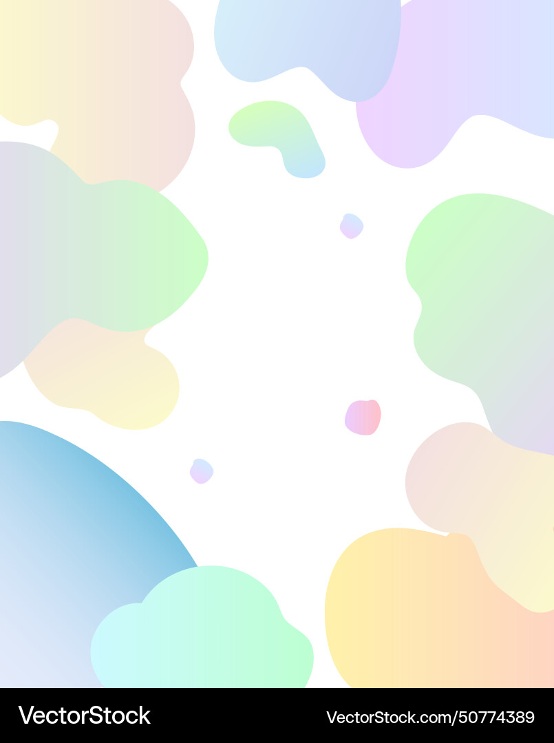 Unregelmäßiger Gradienten Blob Form asymmetrischer Rahmen Unregelmäßiger Gradienten Blob Form asymmetrischer Rahmen vektorbild