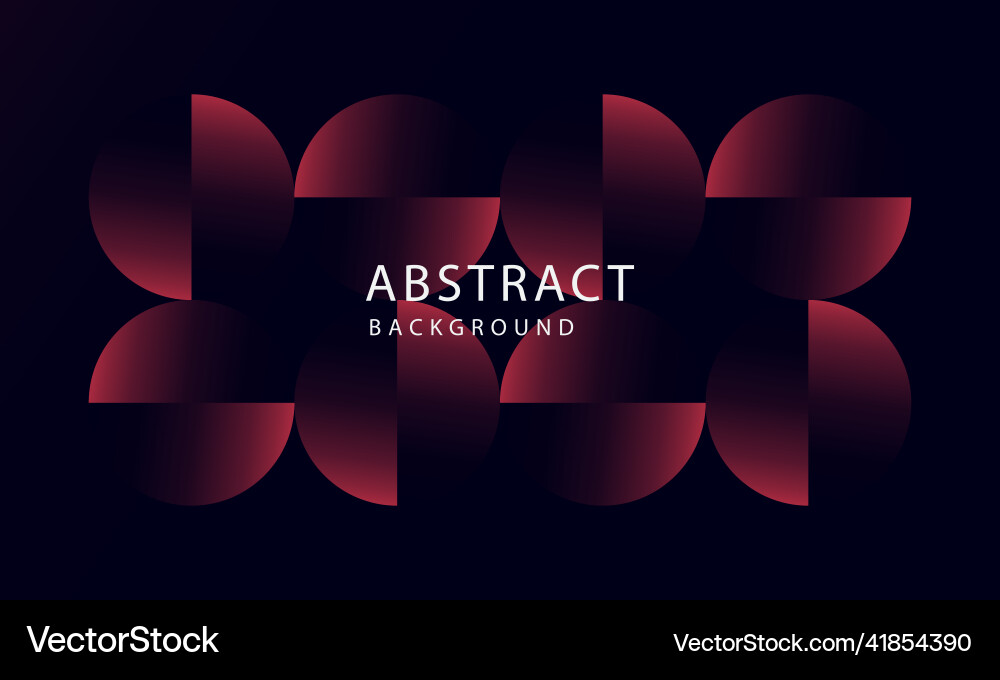 Abstract Overlapping Shapes vector image
