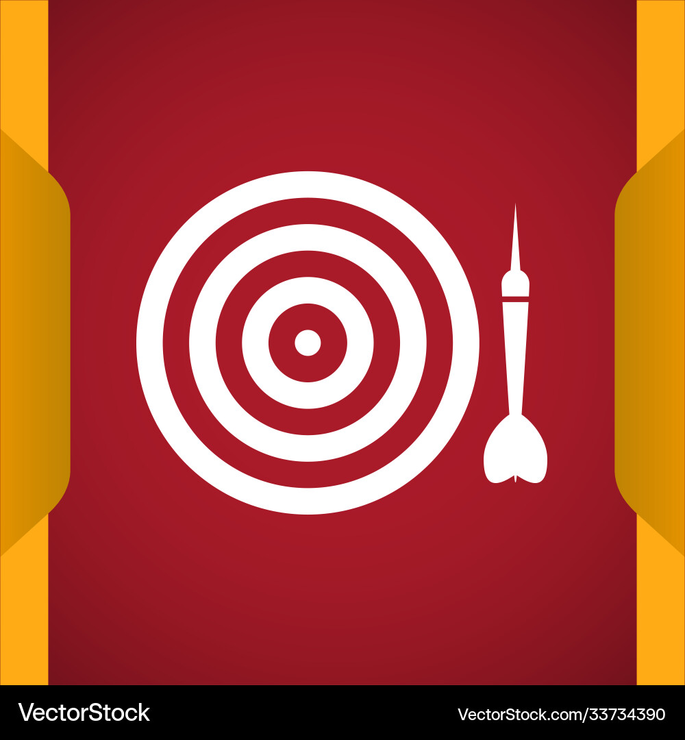 Dart icon Vector Image