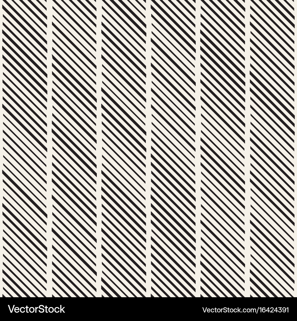 Black and white irregular dashed lines pattern vector image