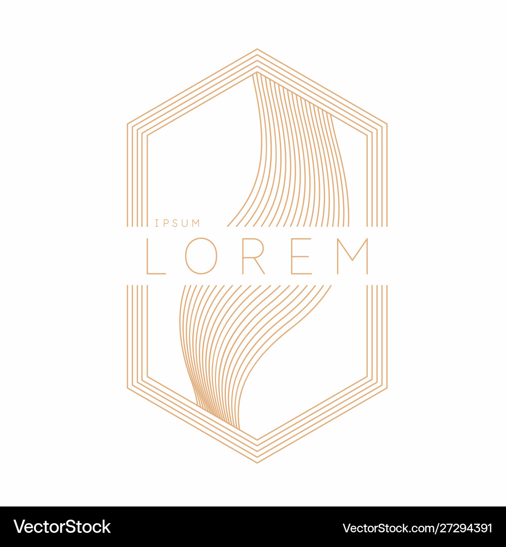 Dynamic Lines Abstract Pattern vector image