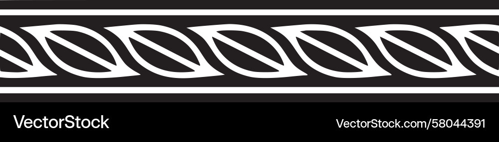 Dynamic Ribbon Pattern Vector Image
