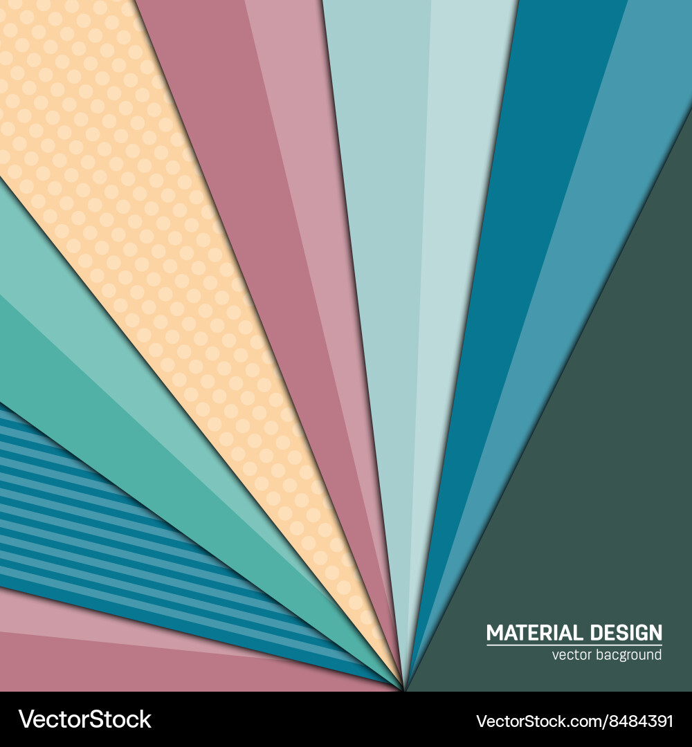 Material design background abstract vector image