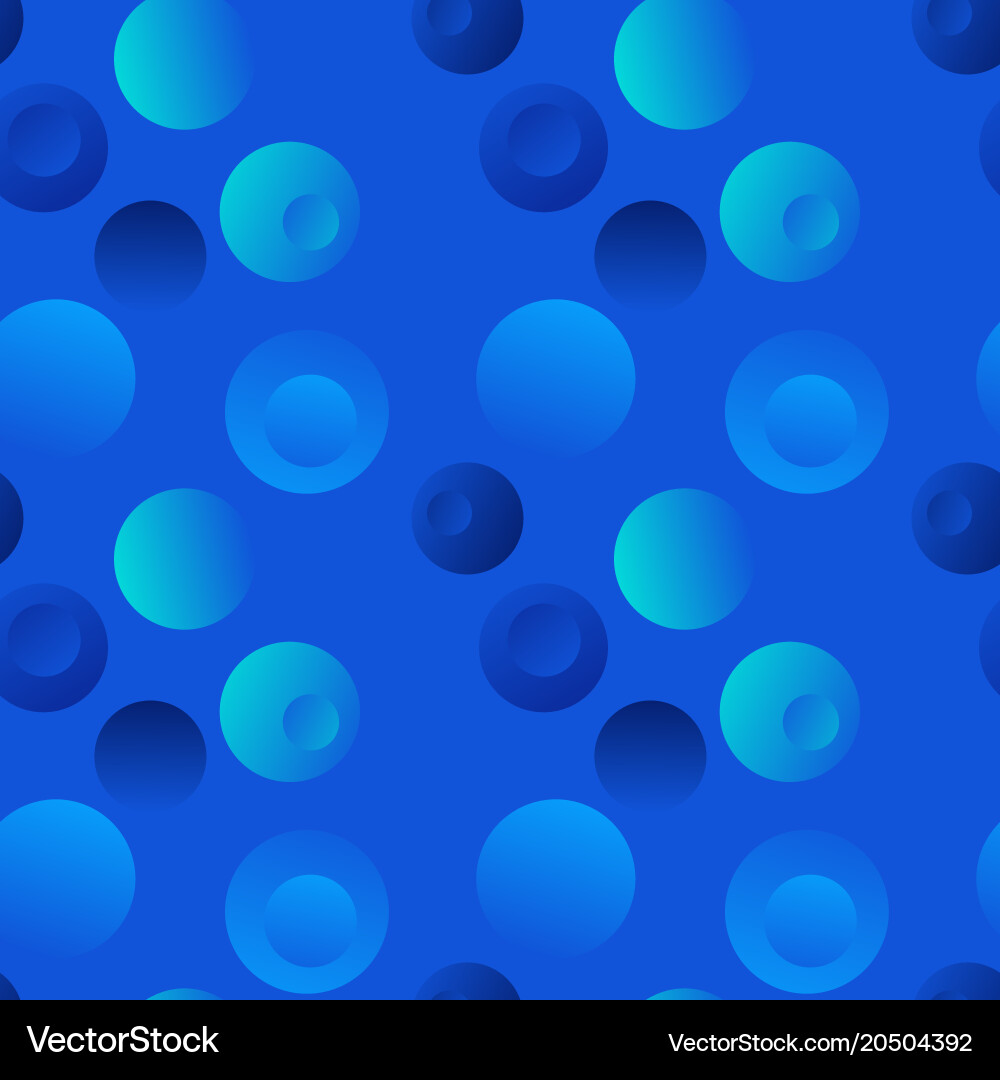 Bubble stone floating seamless pattern Vector Image