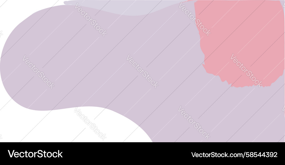 Pastel Blob Shapes Background Vector Image